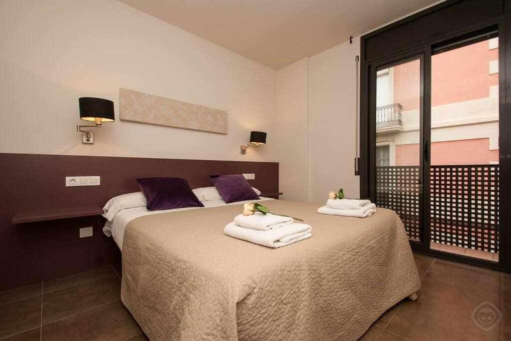 Port VII Apt Centrico Acogedor W Balcon 23 Barcelona Eksteriør billede
