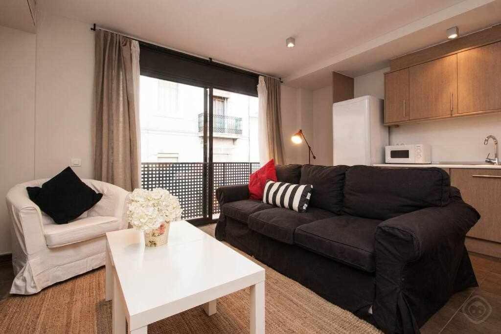 Port VII Apt Centrico Acogedor W Balcon 23 Barcelona Eksteriør billede